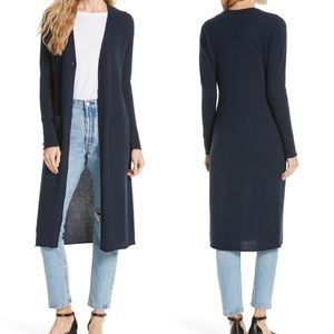 Autumn Cashmere Sweaters - Autumn Cashmere Long Maxi Cashmere Navy Cardigan Autumn Cashmere Sweaters - Autumn Cashmere Long Maxi Cashmere Navy Cardigan